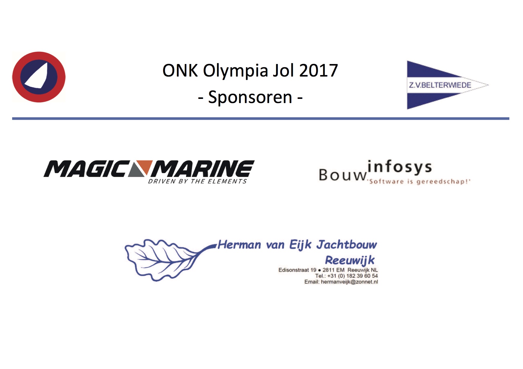 Sponsoren ONK 2017