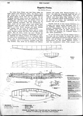 Artikel Die Yacht 1919