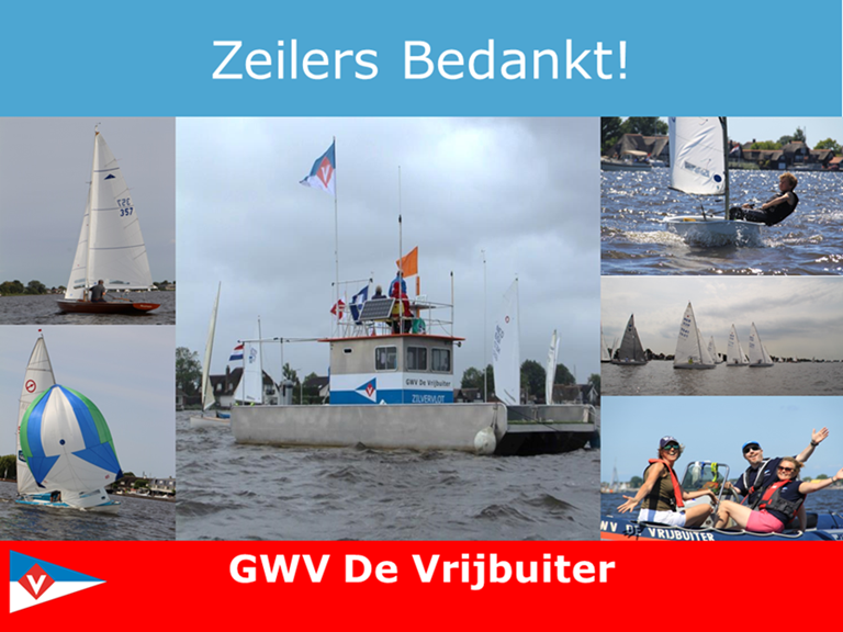 Deelnemers Vrijbuiter weekend bedankt!