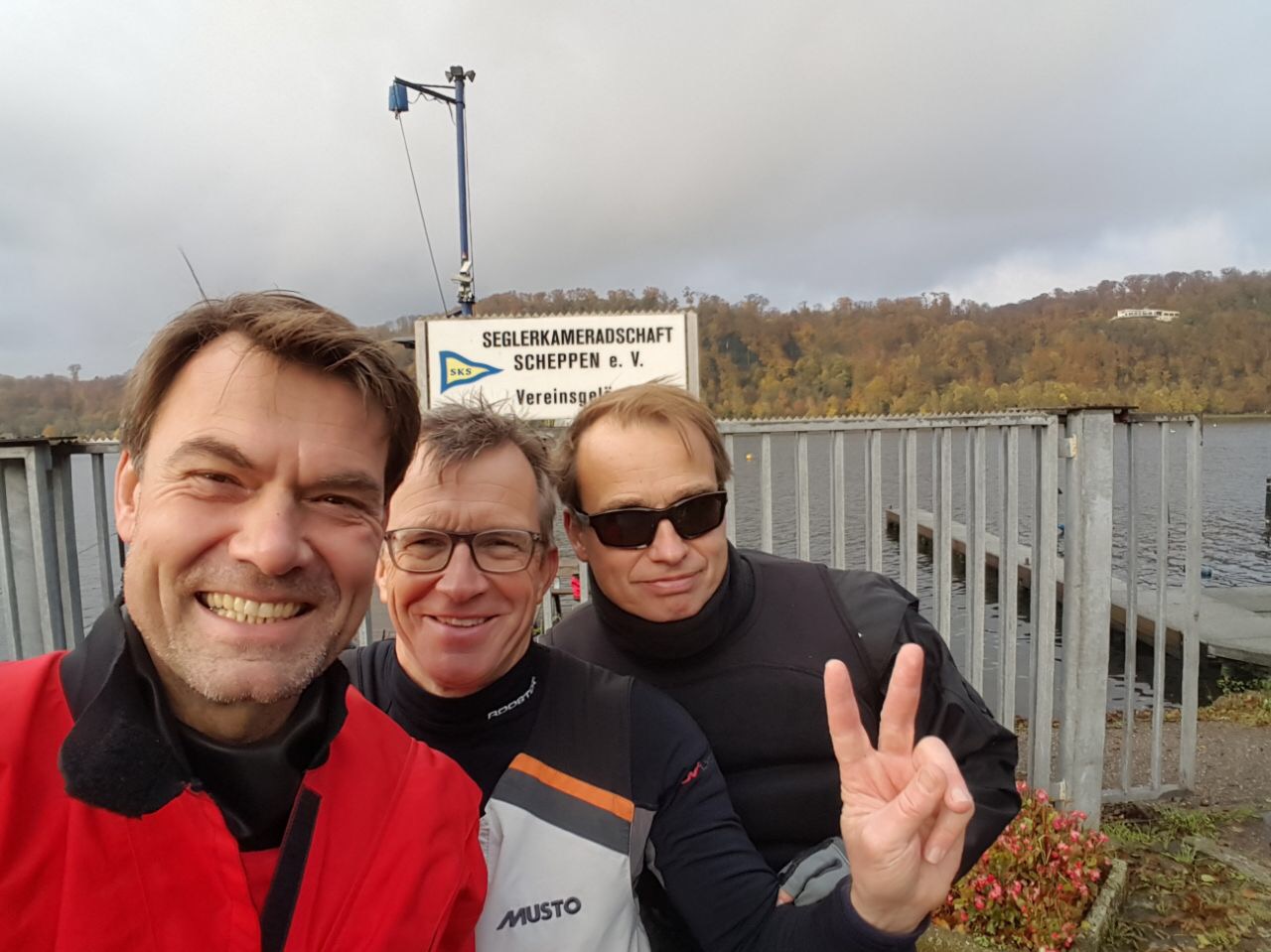 Indian Summer Sailing op de Baldeney see! Het genoegen van niet zeilen.....