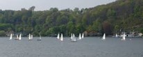 O-jollen op de Baldeneysee