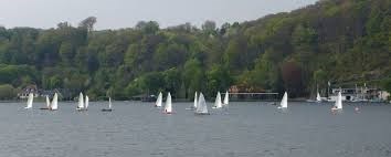 O-jollen op de Baldeneysee