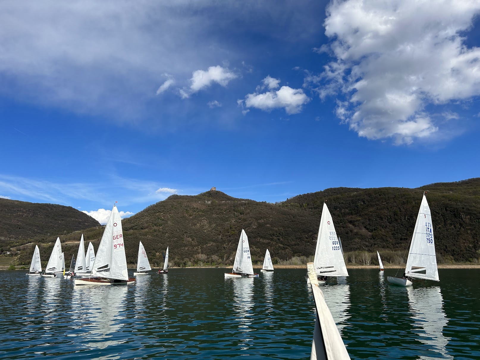 De eerste Olympiajol regatta is altijd in....... Italia!